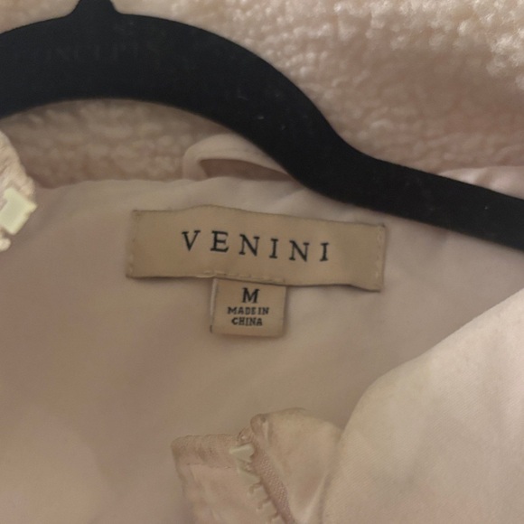 Venini Women's Soft Beige Puffer Jacket - Picture 2 of 5